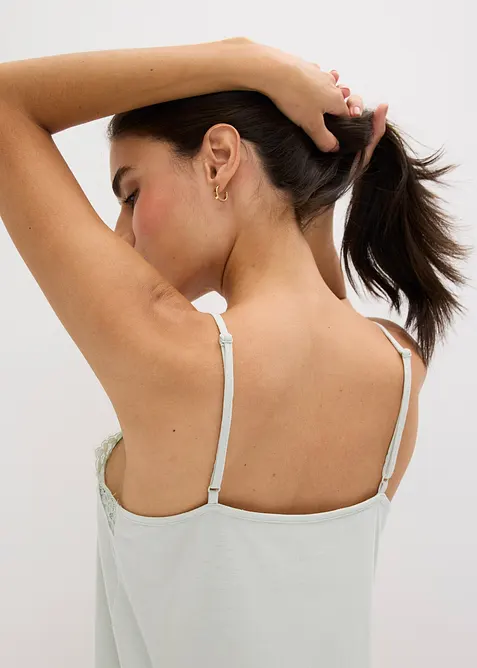 Nattlinne av mjuk viskosmix, bonprix