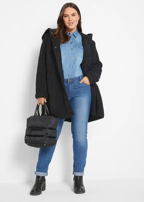 Skinny Jeans Mid Waist, Stretch, bonprix