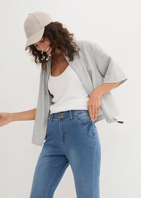 Highwaist-jeans i Slim Fit med Super Stretch, bonprix