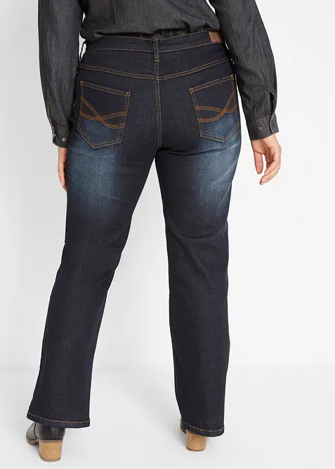 Bootcut Jeans Mid Waist, Shaping, bonprix