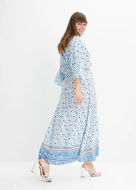 Maxiklänning av ren viskos, bonprix