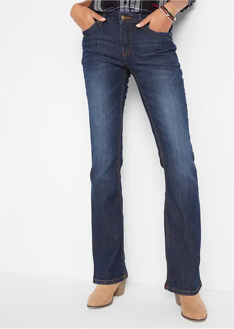 Bootcutjeans Mid Waist, stretch, bonprix
