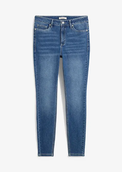 Skinny Jeans Mid Waist, cropped, bonprix