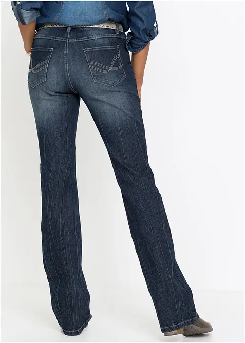 Bootcut Jeans High Waist, Comfort Stretch, bonprix