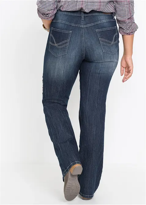 Bootcut Jeans High Waist, Comfort Stretch, bonprix
