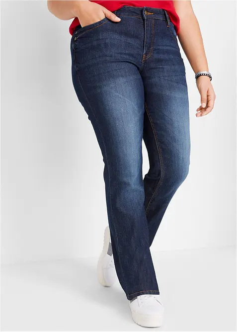 Bootcutjeans Mid Waist, stretch, bonprix