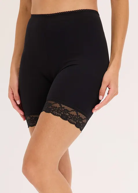 Cykelbyxa med anti-skav-effekt i svalkande material, bonprix