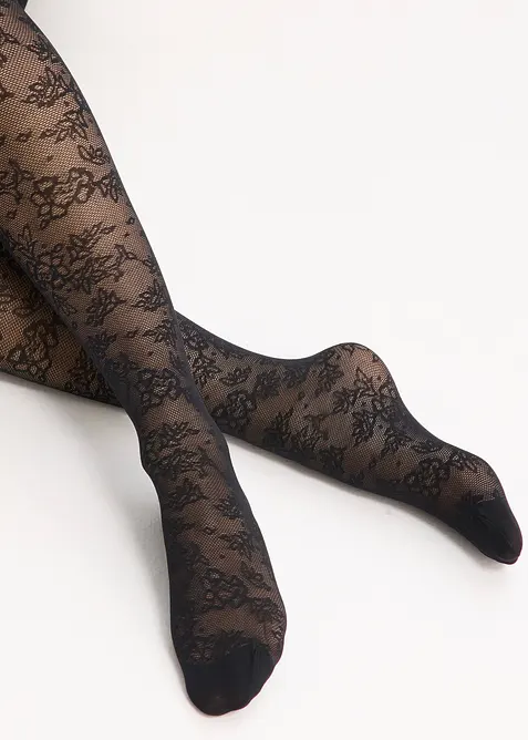 Strumpbyxa i spets, bonprix