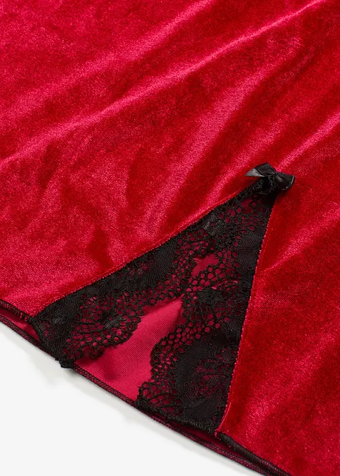 Sammetsklänning, bonprix