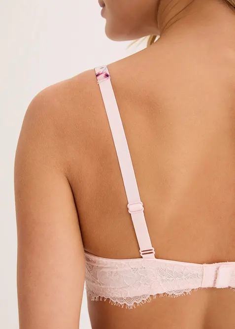 Formpressad BH i glansigt material, bonprix