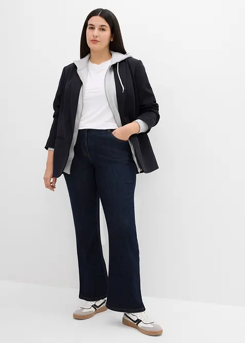 Bootcut Jeans Mid Waist, Stretch, bonprix