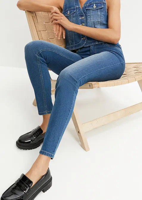 Skinny Jeans Mid Waist, Stretch, bonprix