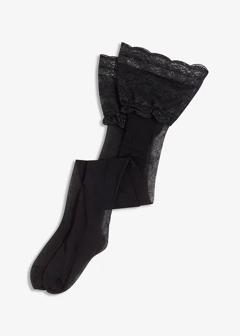 Stay-ups med spets (20 den), bonprix