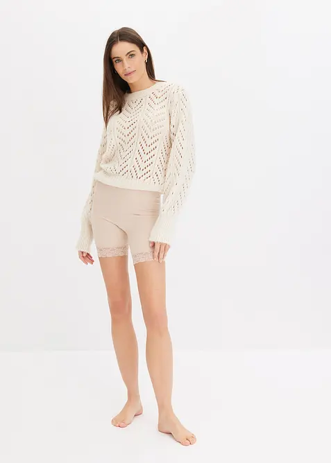 Cykelbyxa med anti-skav-effekt&nbsp;i svalkande material, bonprix