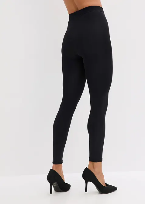 Fleecefodrade leggings 140 den, bonprix