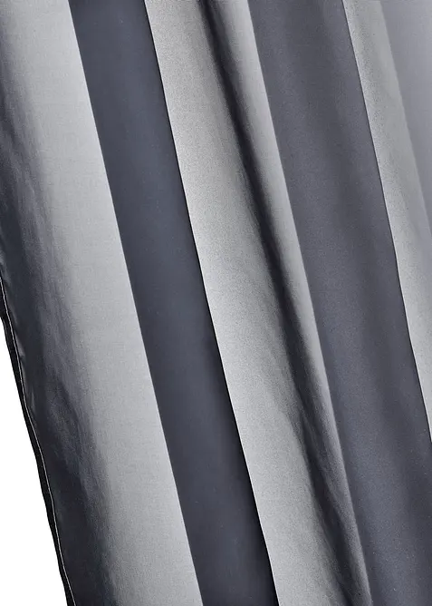 Gardin med f&auml;rgskiftning i &aring;tervunnen polyester (2-pack), bonprix