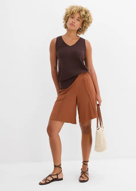 Jerseyshorts med bekväm midja, bonprix