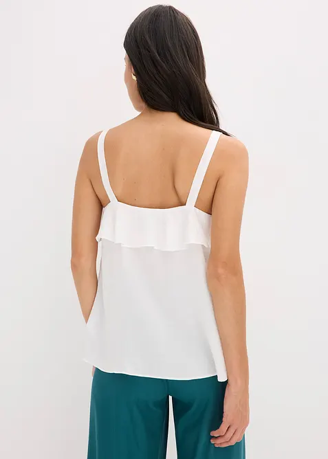 Linne i glansig satin, bonprix