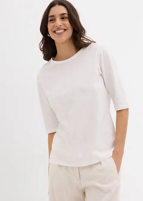 T-shirt i ren ekologisk bomull (2-pack), bonprix