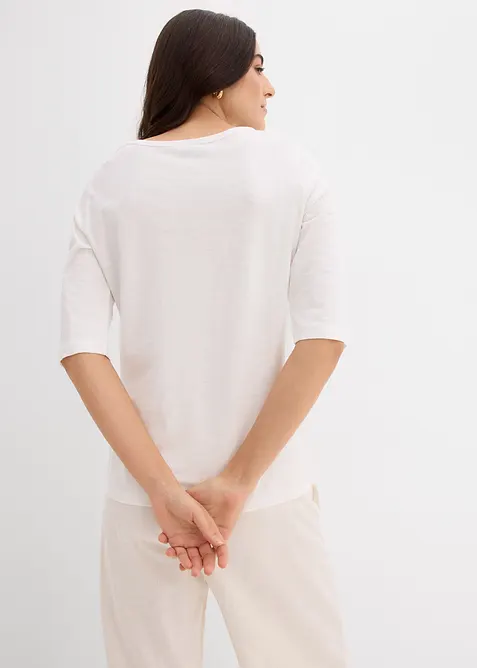 T-shirt i ren ekologisk bomull (2-pack), bonprix