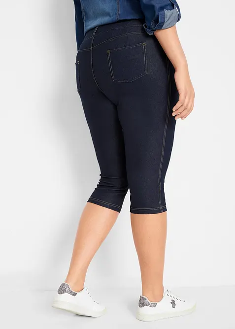 Caprileggings med jeanslook, bonprix