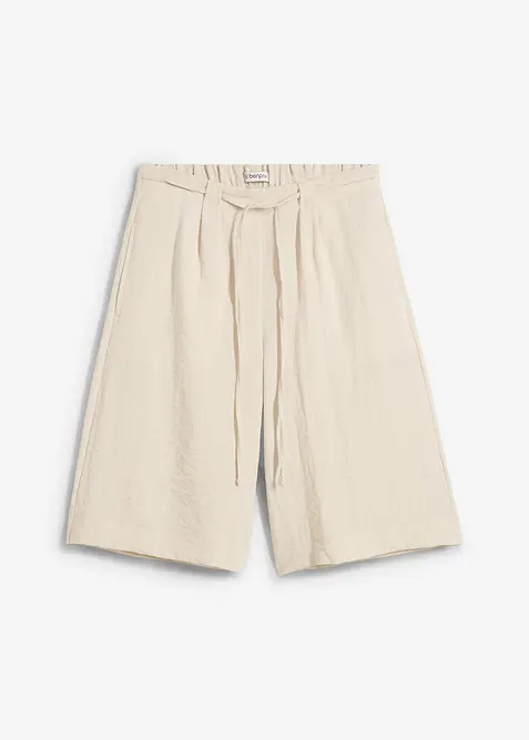 Bermudas i mjuk viskosmix, bonprix