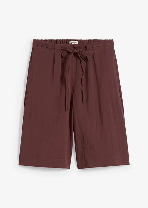 Bermudas i mjuk viskosmix, bonprix