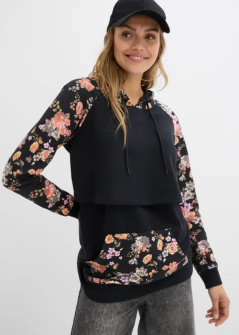 Mjuk mamma-/amningssweatshirt, bonprix