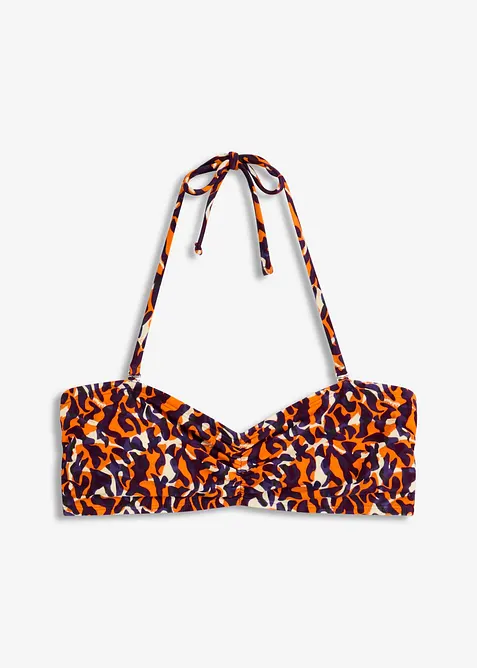 Bandåbikniöverdel med avtagbara axelband, bonprix