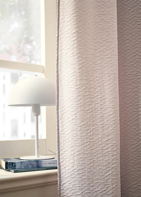 Gardinlängd med krinklade effekter (1 styck), bonprix