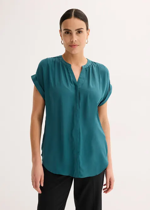 Blus i georgette, bonprix