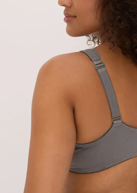 BH med bygel i ekologisk bomull (3-pack), bonprix