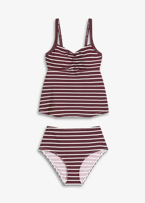 Tankini med snörning (2 delar), bonprix