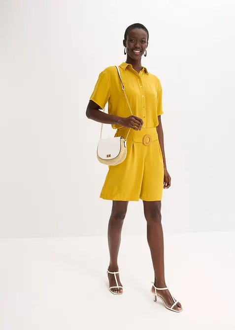 Shorts med res&aring;rmidja, bonprix