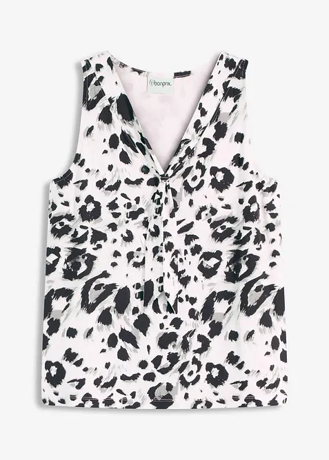 Linne med knytband, bonprix