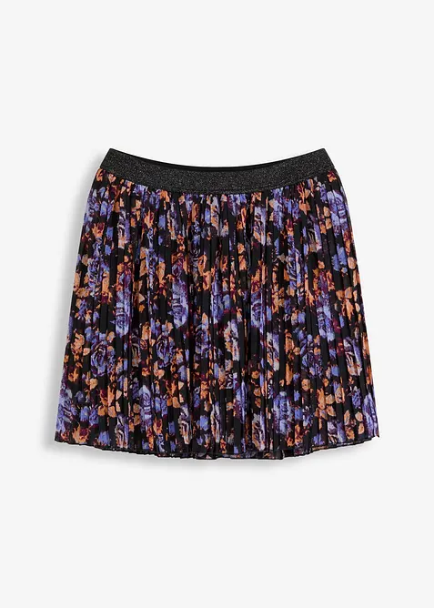 Minikjol med plissering, bonprix