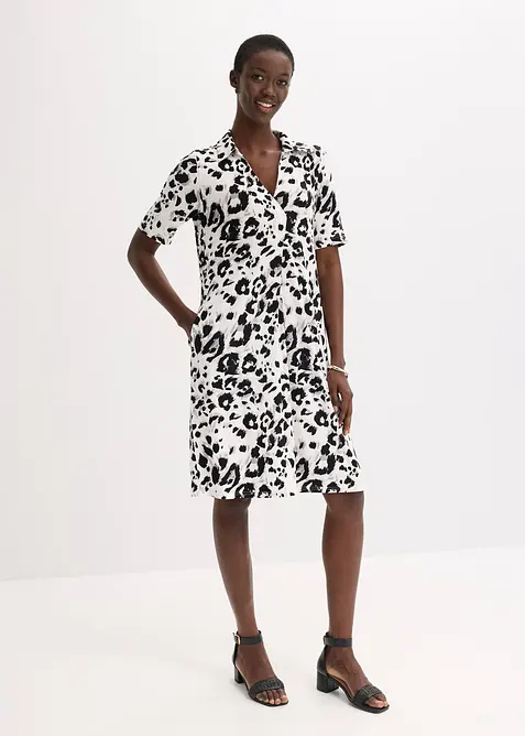 Blusklänning med fickor, bonprix