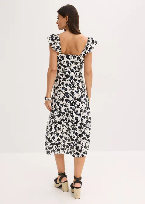 Mellanlång klänning, bonprix