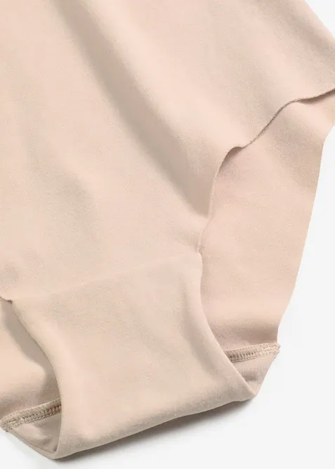 Osynlig shaping-trosa med lätt formande effekt, av ren bomull, bonprix