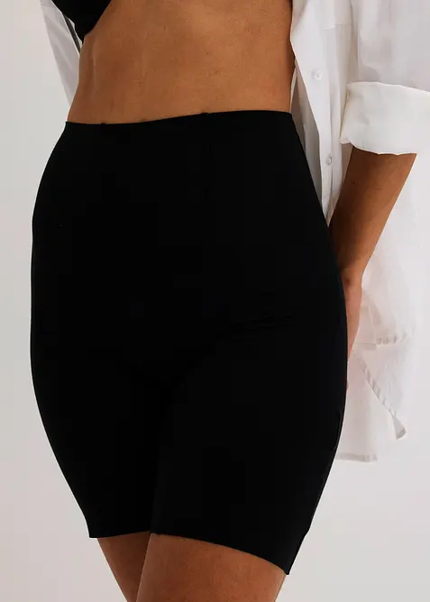 Osynlig, formande cykelbyxa med lätt formande effekt, av bomull, bonprix