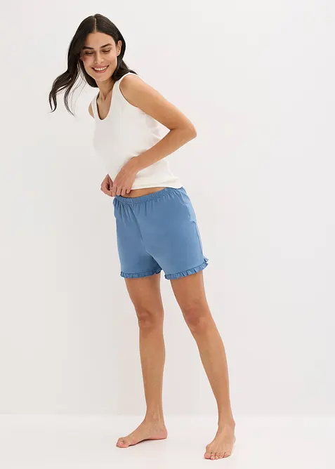 Pyjamasshorts av ekologisk bomull (3-pack), bonprix