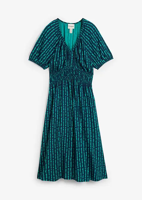 Midiklänning av mjuk viskos, bonprix