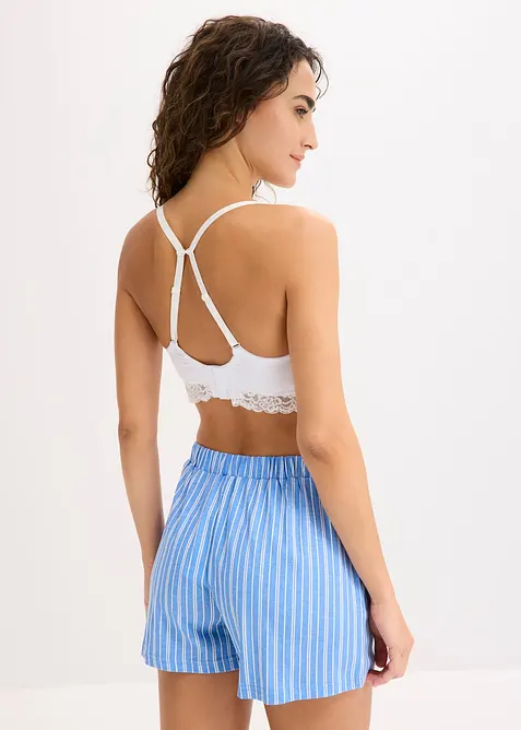 Amningsbehå utan bygel och med ekologisk bomull (2-pack), bonprix