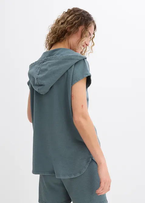 Sweatshirt i ren bomull, bonprix