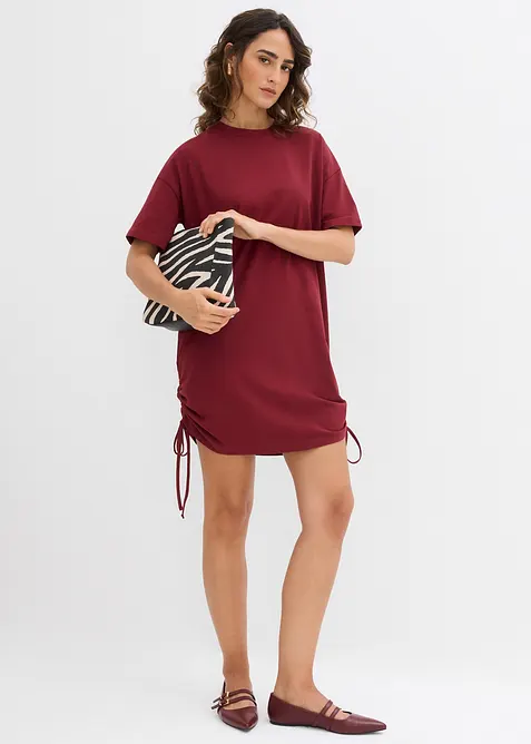 Jerseykl&auml;nning av elastisk bomullsmix, bonprix