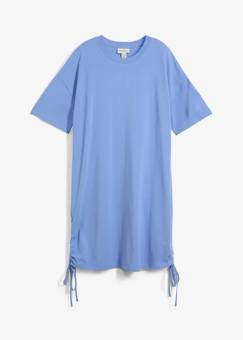 Jerseyklänning av elastisk bomullsmix, bonprix