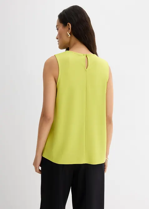 Linne i kräppat material med struktur, bonprix