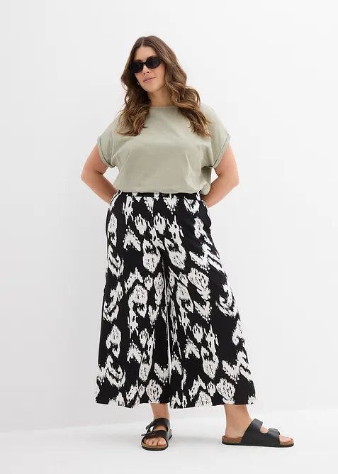 Jerseybyxa i viskosmix, bonprix