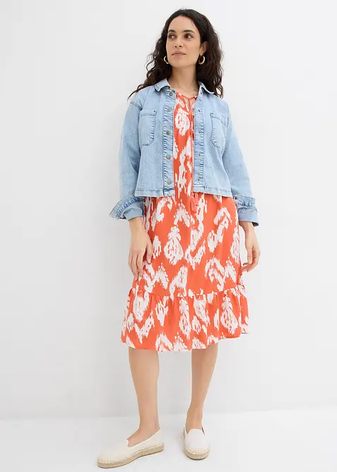 Tunikakl&auml;nning i ren viskos, bonprix