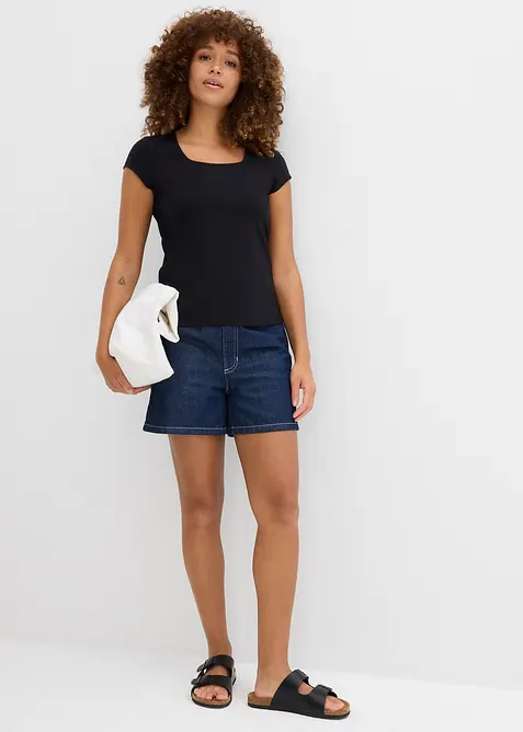 T-shirt av ekologisk bomull, bonprix